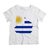 Camiseta Infantil Branca URUGUAI 2