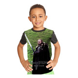 Camiseta Infantil Eddard Stark Game Of