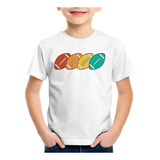 Camiseta Infantil Futebol Americano Bola Retro