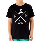 Camiseta Infantil Harry Potter Filme Série