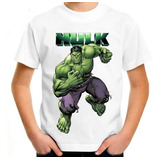 Camiseta Infantil Hulk Os