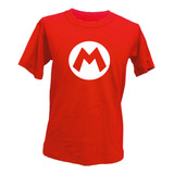 Camiseta Infantil Mario Luigi