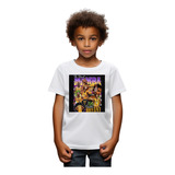 Camiseta Infantil Masculina Poster Kobe Bryant