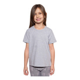 Camiseta Infantil Menina 100 Algodão