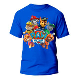 Camiseta Infantil Menino Patrulha Canina Camisa