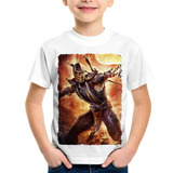 Camiseta Infantil Mortal Kombat 9 Scorpion