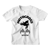 Camiseta Infantil Motocross Moto Trilha Velocross