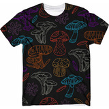 Camiseta Infantil Personalizada Cogumelos 22
