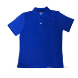 Camiseta Infantil Polo Azul