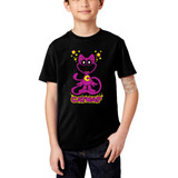 Camiseta Infantil Poppy Playtime Catnap Jogo