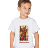 Camiseta Infantil Santo André Apóstolo Religiosa
