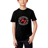 Camiseta Infantil Show Foo Fighters Banda