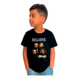 Camiseta Infantil The Killers Banda Rock