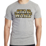 Camiseta Infantil Top Star Wars Guerra Nas Estrelas Jornada