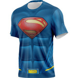 Camiseta Infantil Traje Superman