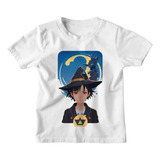 Camiseta Infantil Wizard Warlock Magician Menina