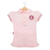 Camiseta Internacional Rosa Infantil Polo Pequeno