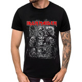 Camiseta Iron Maiden Camisa Banda De