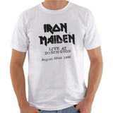 Camiseta Iron Maiden Live At Donington 1992