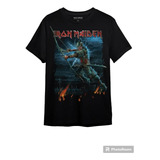 Camiseta Iron Maiden Senjutsu 5 Consulado Do Rock