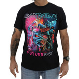 Camiseta Iron Maiden The Future Past Consulado Do Rock