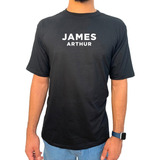 Camiseta James Arthur Cantor Musica Pop Eletropop Britânico