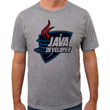 Camiseta Java Programação Developer Computação Camisa