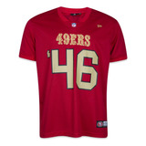 Camiseta Jersey New Era San Francisco 49ers Core Manga Curta