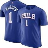Camiseta Jimmy Butler Miami Heat NBA Kids Youth 8 20 Black Icon Edition Player James Harden Philadelphia 76ers Azul GG