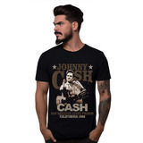 Camiseta Johnny Cash Fuck You Bomber