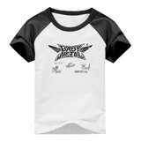 Camiseta Jrock Banda Babymetal Autógrafo Japanese