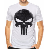 Camiseta Justiceiro Série Punisher Camisas Personalizadas