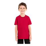 Camiseta Juvenil Teen Básica Vermelho