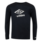 Camiseta Juvenil Umbro Manga Longa Basic Uv