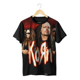 Camiseta Korn Metal Banda Musica Brian Welch Jonathan Davis