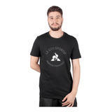 Camiseta Le Coq Sportif Ess Bar A Tee Preto