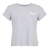 Camiseta Levi s Graphic Cinza Manga Curta Lb0016205