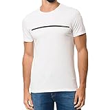 Camiseta Logo Palito Calvin Klein Masculino Branco G