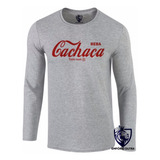 Camiseta Longa Camisa Cachaça Coca Beba