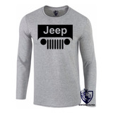 Camiseta Longa Frio Jeep Carro Off