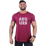 Camiseta Longline Masculina MXD Conceito Universitaria Cursos De Faculdade Arquitetura E Urbanismo P Bordô 