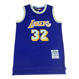 Camiseta Los Angeles Lakers Magic Johnson 32 Retrô