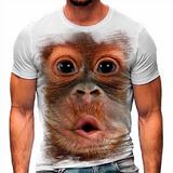 Camiseta Macaco Monkey Orangotango