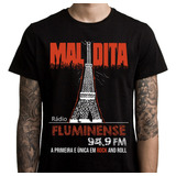 Camiseta Maldita Fm Fluminense A Rádio Rock