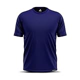 Camiseta Manga Curta Plus Size Adstore Azul Marinho Masculina Térmica UV Segunda Pele Compressão  G3 
