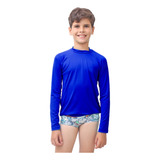 Camiseta Manga Longa Esportiva Dry Fit Natação Surf Tênis