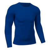 Camiseta Manga Longa Masculina Blusa Dry Fit Academia Uv50