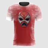 Camiseta Máscara De Luta Livre I Preto Personalizado Xii Inf 12 Personalizado