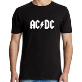Camiseta Masculina Acdc Banda De Rock Internacional Camisa
