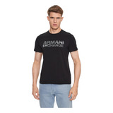 Camiseta Masculina Armani Exchange Escrita Central + Nf